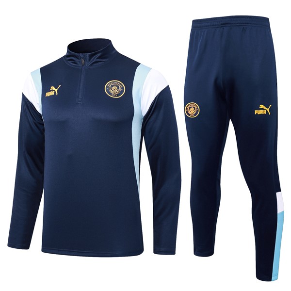 Sweatshirts Manchester City 2024 Blau 3